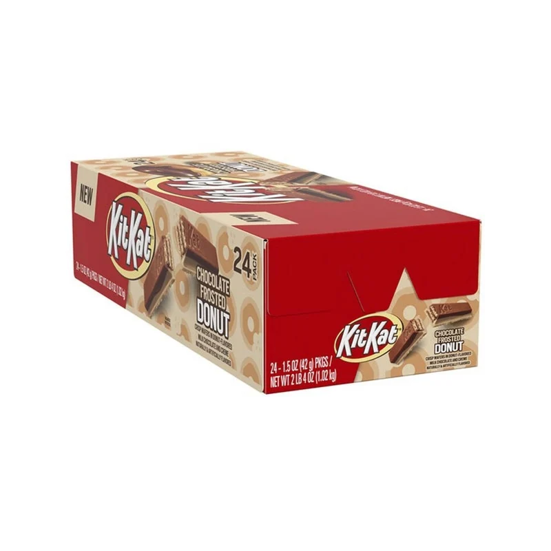Kit Kat Chocolate Frosted Donut Bar, 42g, 1 Count