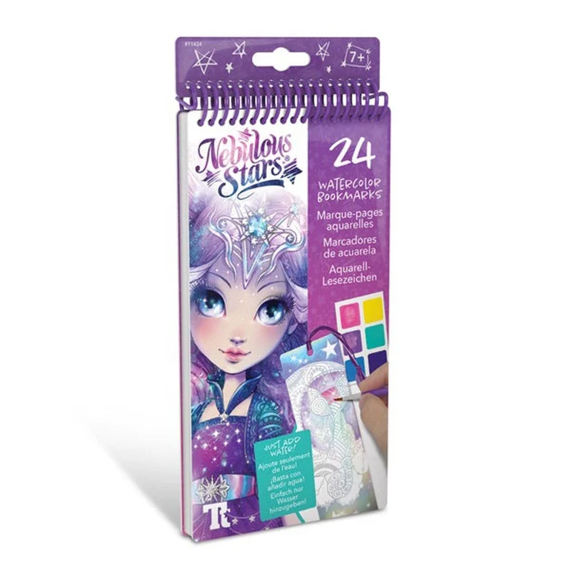 Nebulous Stars Watercolor Bookmarks, 1 Count