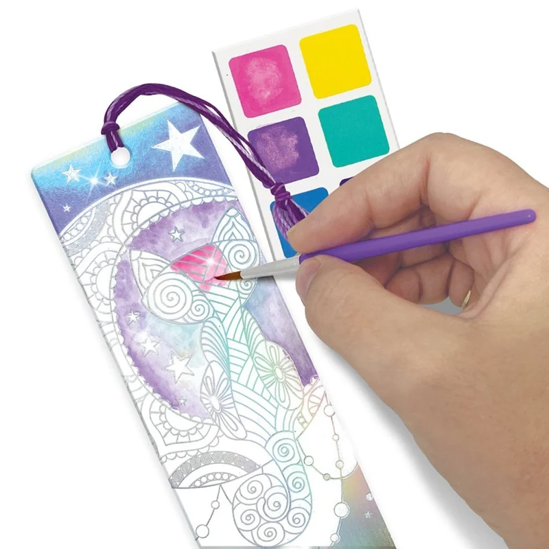 Nebulous Stars Watercolor Bookmarks, 1 Count
