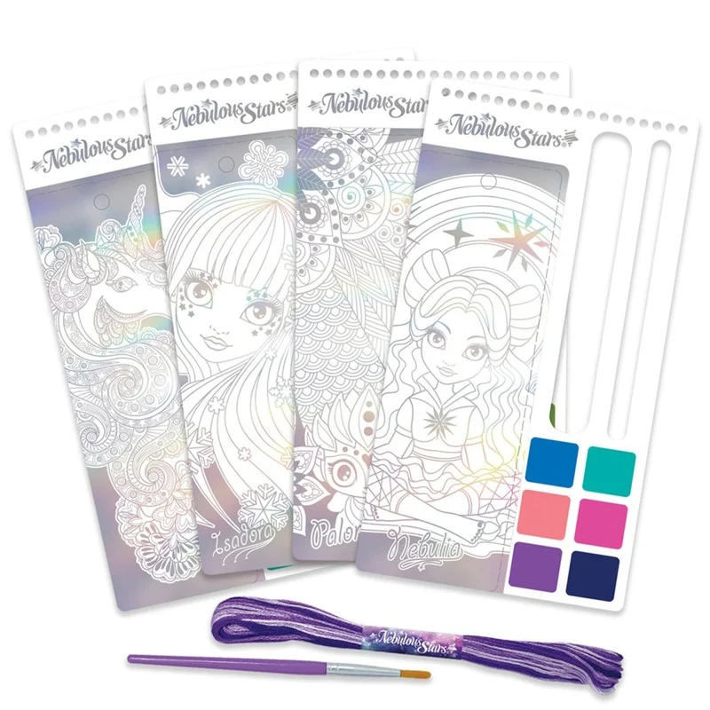 Nebulous Stars Watercolor Bookmarks, 1 Count