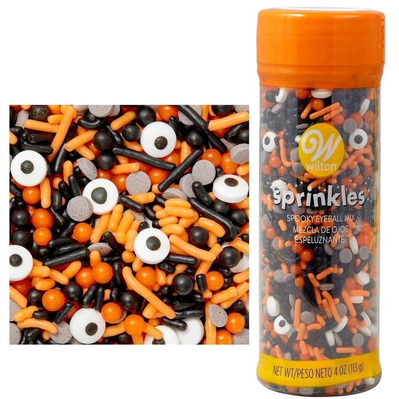 Halloween Sprinkle Mix Eyeballs, 4 Oz, 1 Count