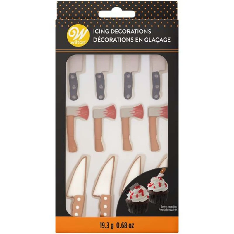 Halloween Cupcake Icing Decorations, 12 Count