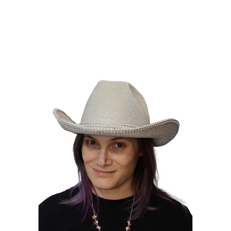 Shimmery Swift Cowboy Hat for Adults