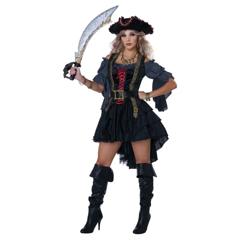 Beauty of the Dark Seas Pirate Costume for Adults