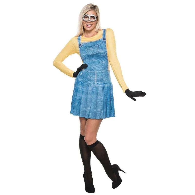 Female Minion Costume for Adults, Minions Movie