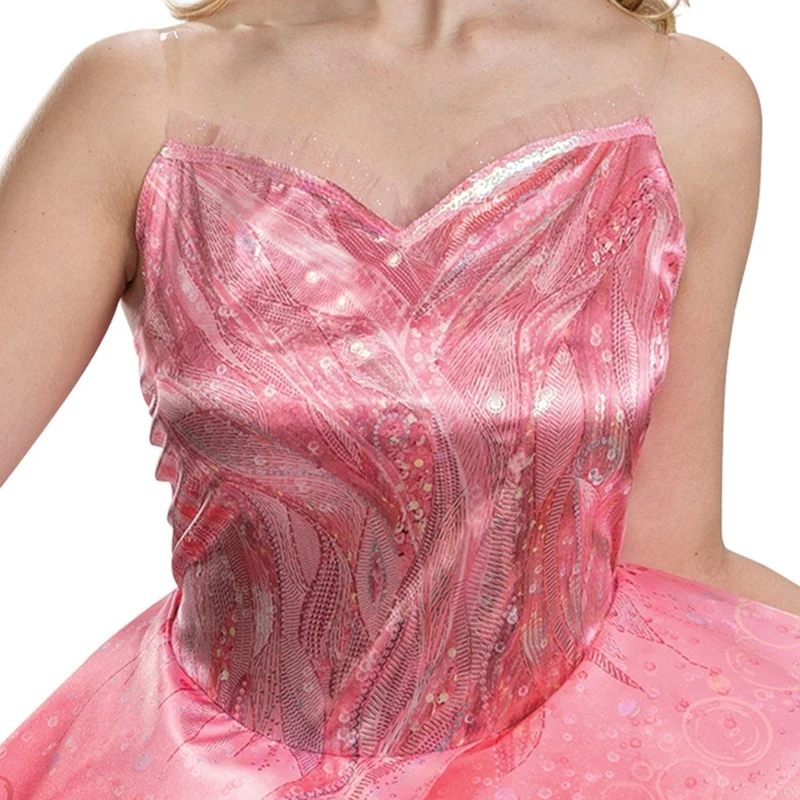 Wicked Glinda Deluxe Costume for Adults, Pink Dress