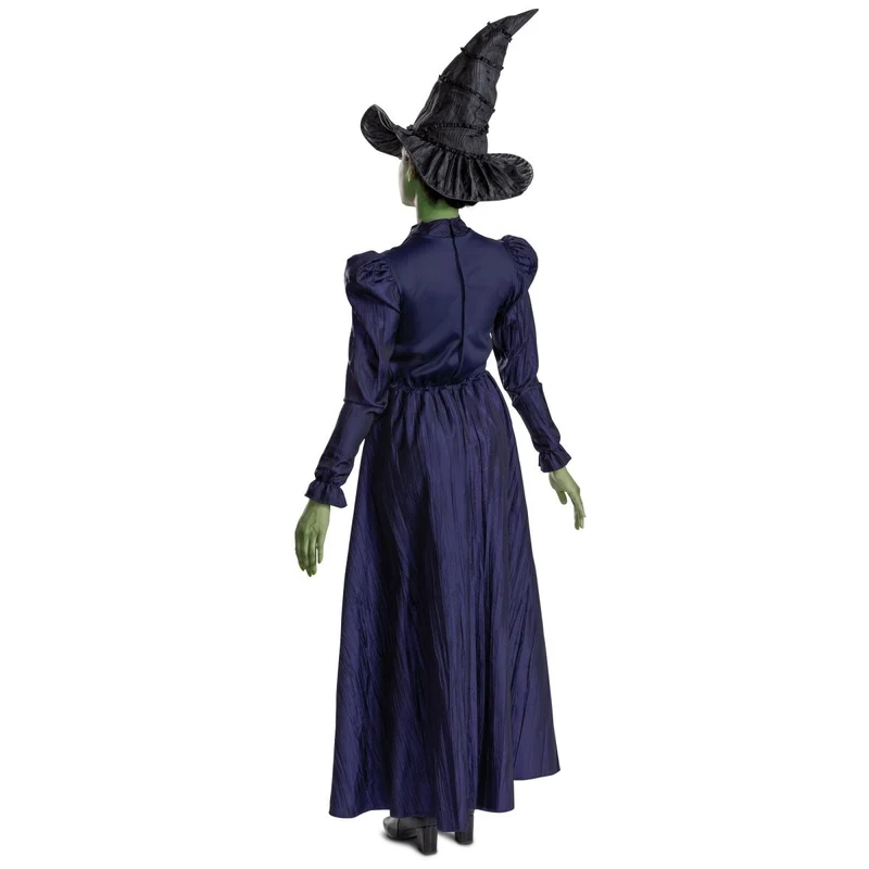 Wicked Elphaba Deluxe Costume for Adults, Purple Dress
