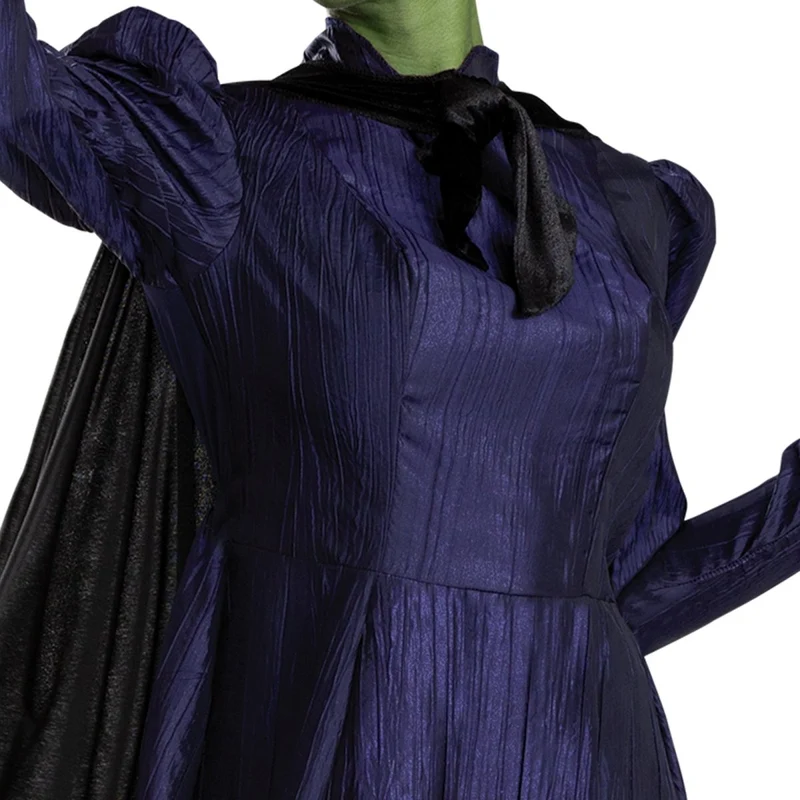 Wicked Elphaba Deluxe Costume for Adults, Purple Dress