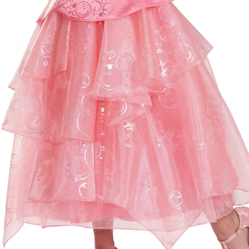 Wicked Glinda Deluxe Costume for Kids, Pink Dress