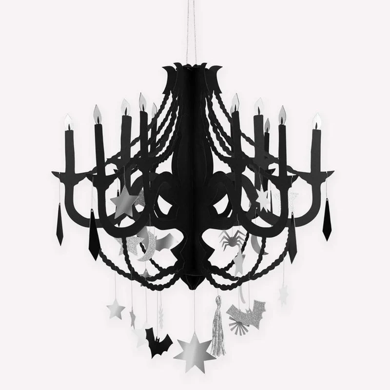 Making Magic Black Paper Chandelier, 1 Count