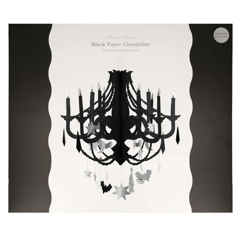 Making Magic Black Paper Chandelier, 1 Count