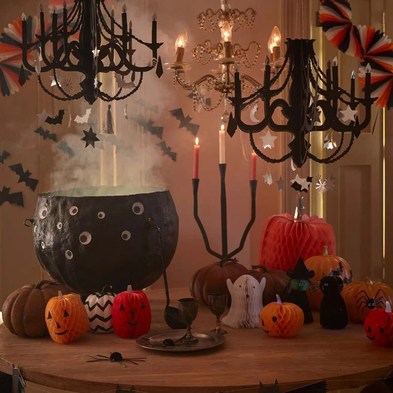 Making Magic Black Paper Chandelier, 1 Count