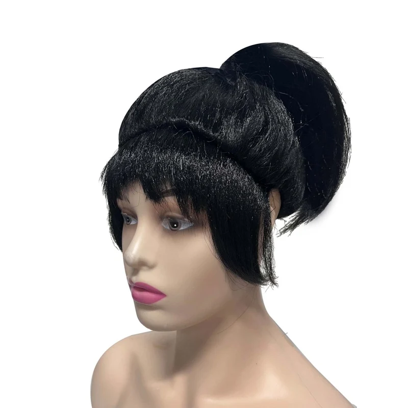 Black Lydia Wig for Adults