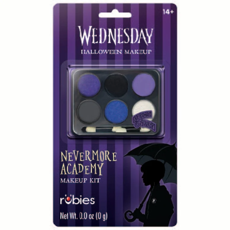 Wednesday Nevermore Academy Makeup
