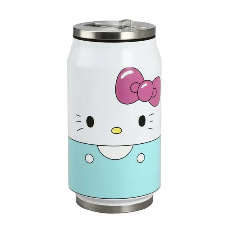 Hello Kitty Reusable Stainless Steel Water Bottle, 10 Oz, 1 Count
