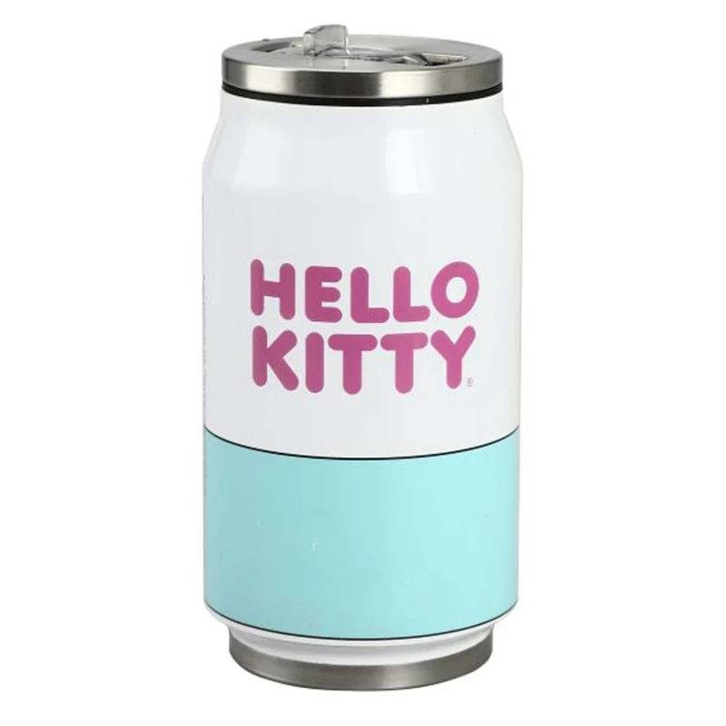 Hello Kitty Reusable Stainless Steel Water Bottle, 10 Oz, 1 Count