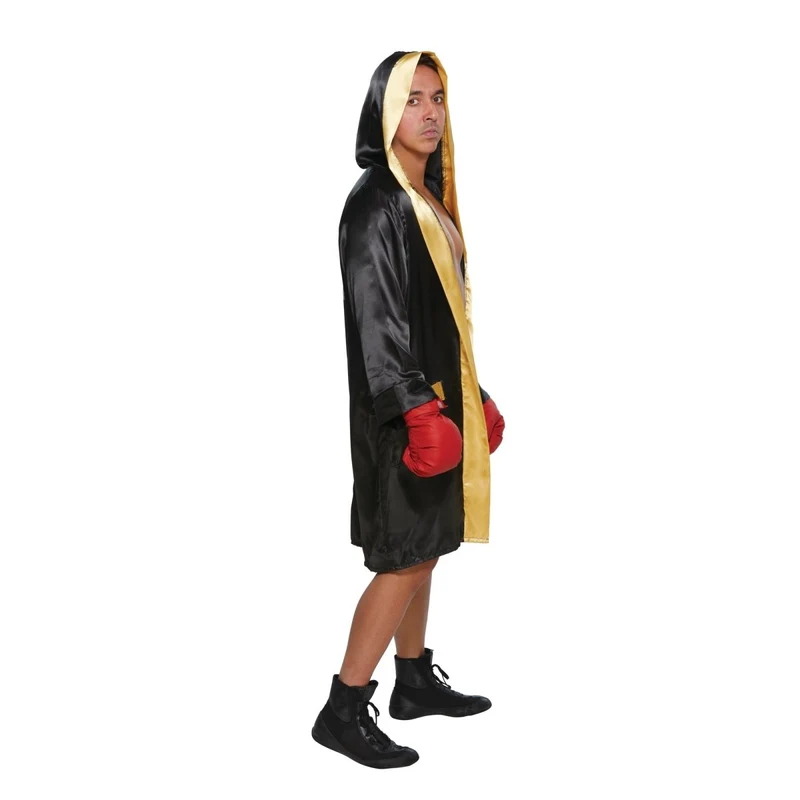 Boxing Champion Costume for Adults, Robe and Short