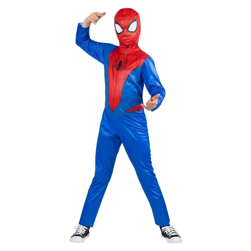 Classic Spider-Man Value Costume for Kids, Marvel, Jumpsuit and Mask