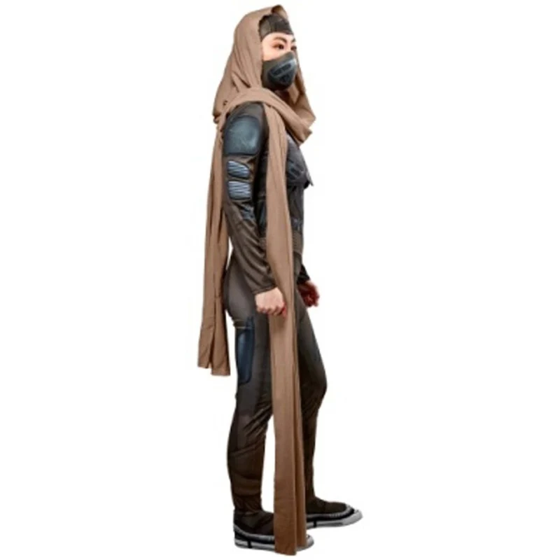 Dune Chani Deluxe Costume for Adults, Black Jumpsuit