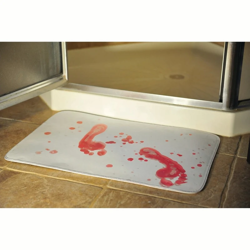 Horror Bath Mat, 15 x 23 Inches, 1 Count