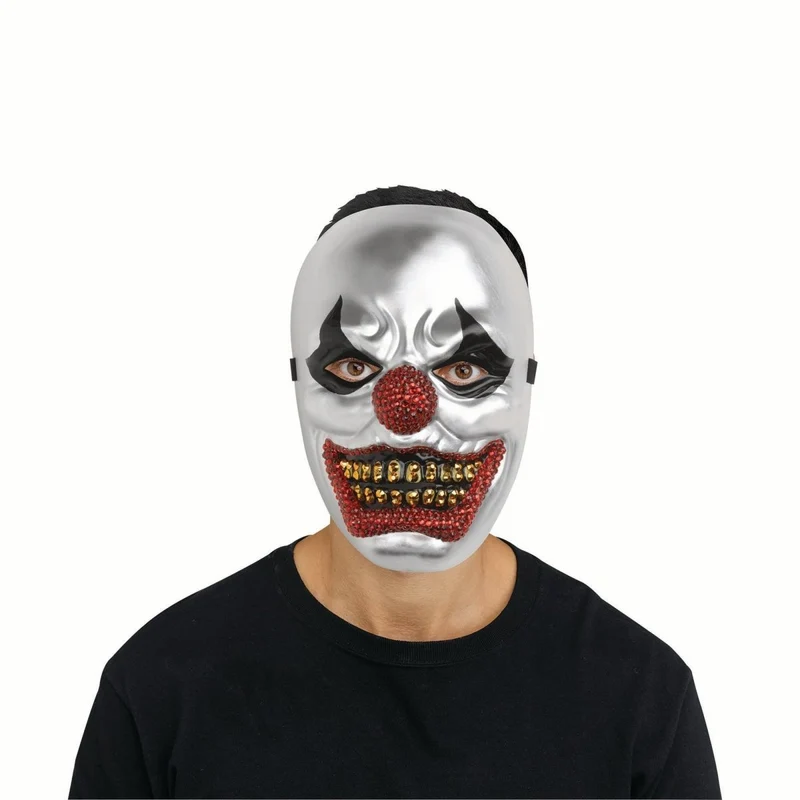 Bling Killer Clown Mask for Adults