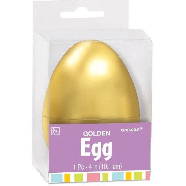 Easter Golden Egg, 4 Inches, 1 Count