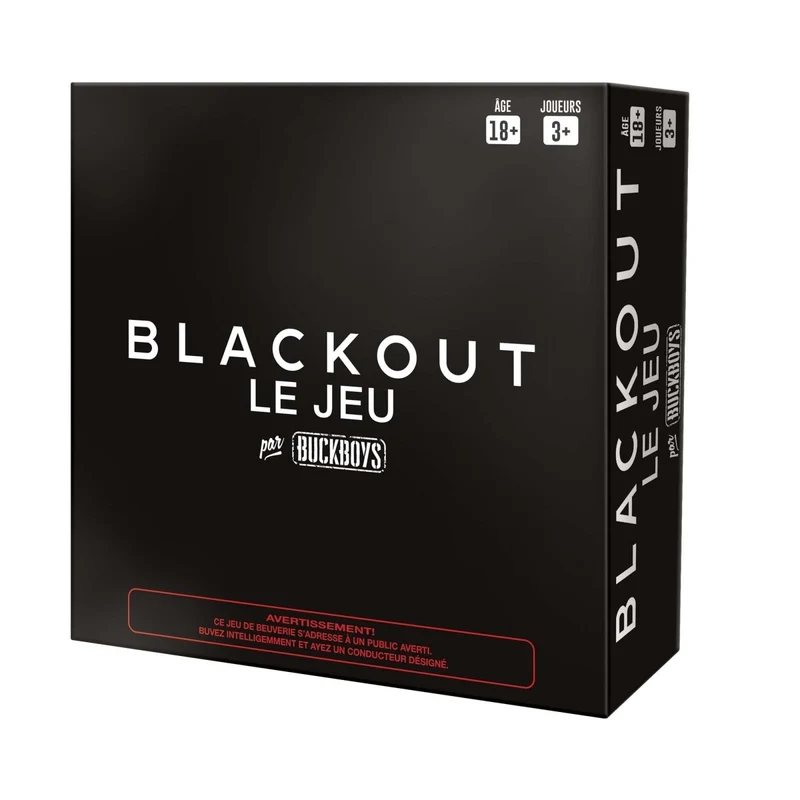 Blackout 18+ Game, French Version, 1 Count