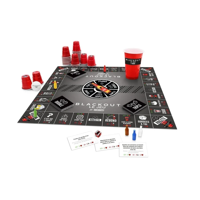 Blackout 18+ Game, French Version, 1 Count