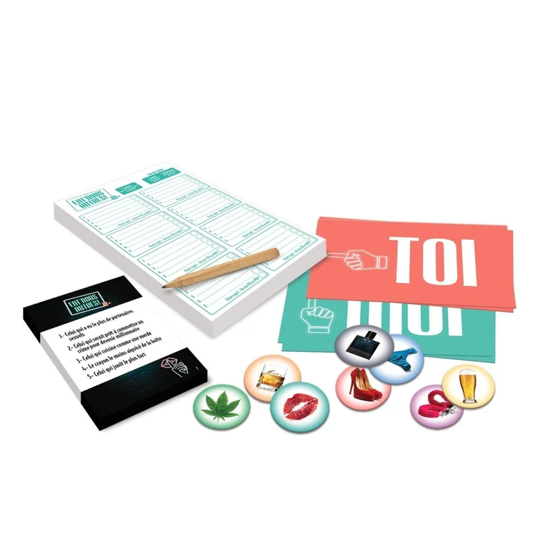 Ent' Nous Autres 18+ Game, French Version, 1 Count