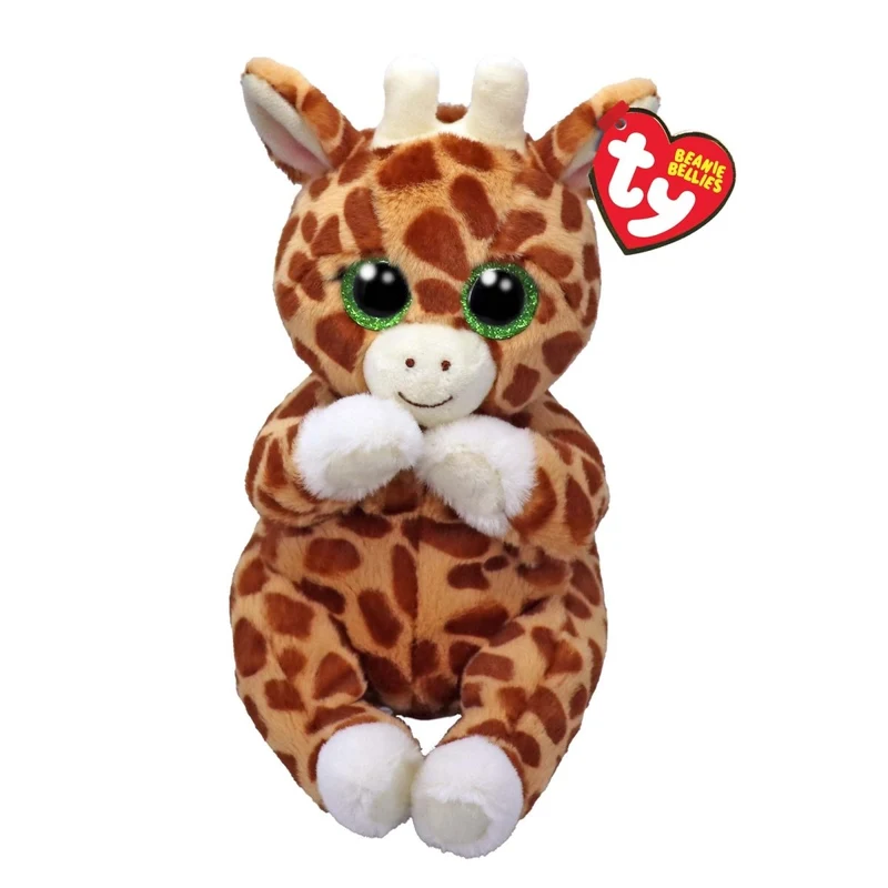 TY Beanie Bellies Giraffe Plush, Tippi, 8 Inches, 1 Count
