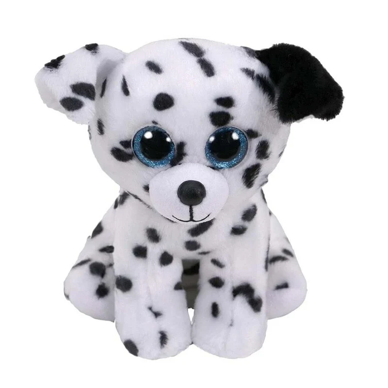 TY Beanie Babies Dalmatian Dog Plush, Catcher, 8 Inches