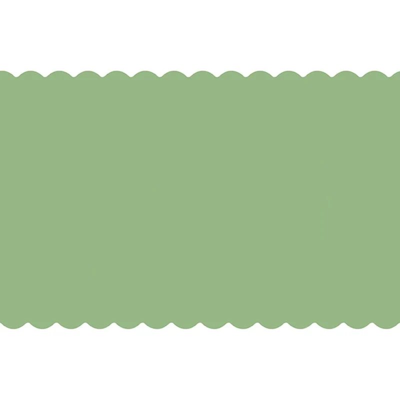 Dainty Easter Green Paper Tablecover, 54 X 80 Inches, 1 Count