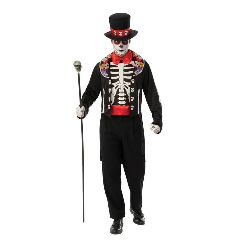 Day of the Dead Man Costume for Adults