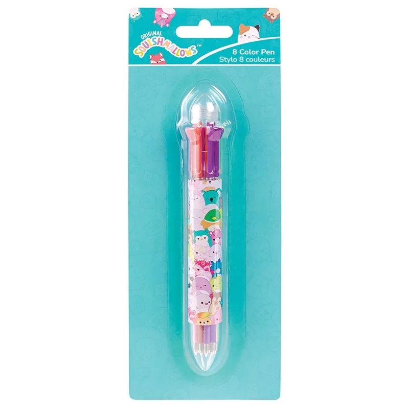 Squishmallow 8 Colours Pen, 1 Count