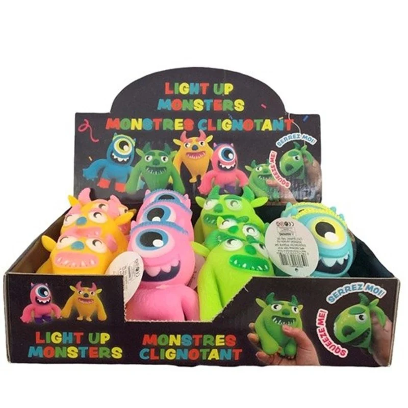 Squishy Monster Light Up, assorted, 1 count