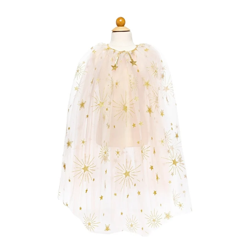 Gold Glam Party Cape for Kids