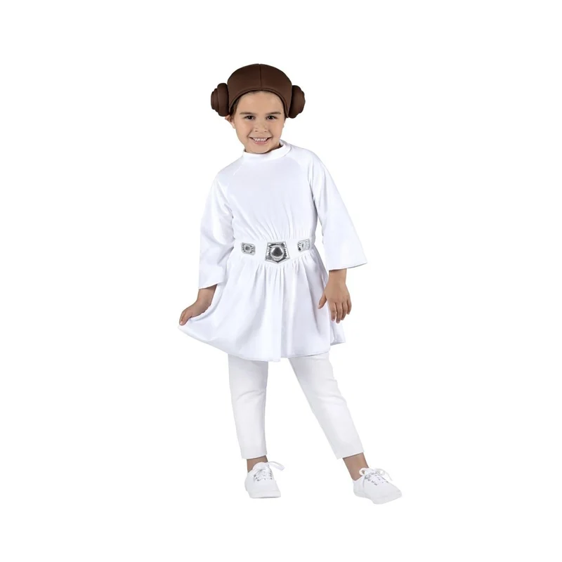 Star Wars Princess Leia Costume for Toddlers, Padded Jumpsuit