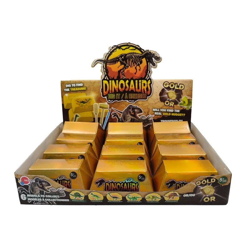 Dinosaurs Dig It with Gold, 1 Count