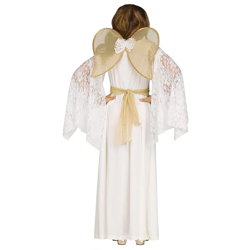 Angelic Miss Costume for Kids, White Dress
