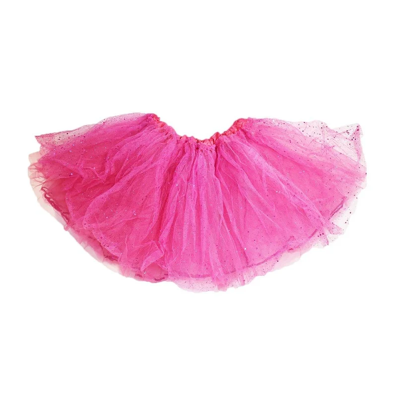 Fuchsia Glitter Tutu for Kids