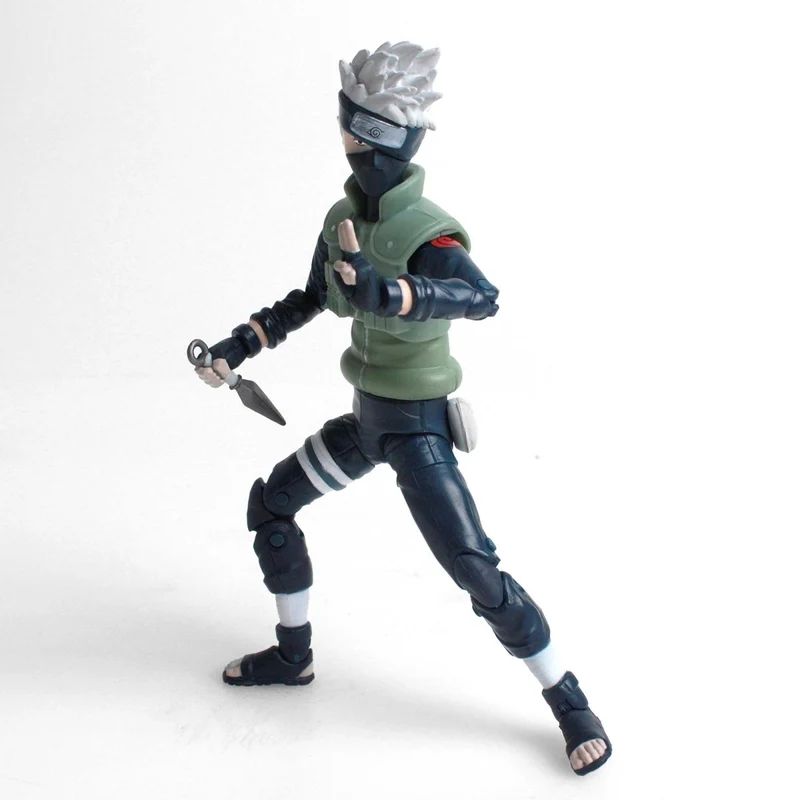 Kakashi Hatake Action Figure, Naruto Shippuden, 5 Inches, 1 Count