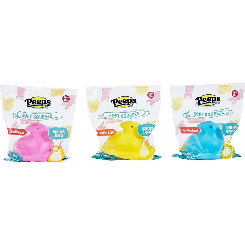 Peeps Easter Toy Soft Squeeze, Assortment, 1 Count