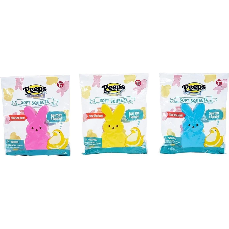 Peeps Easter Toy Soft Squeeze, Assortment, 1 Count