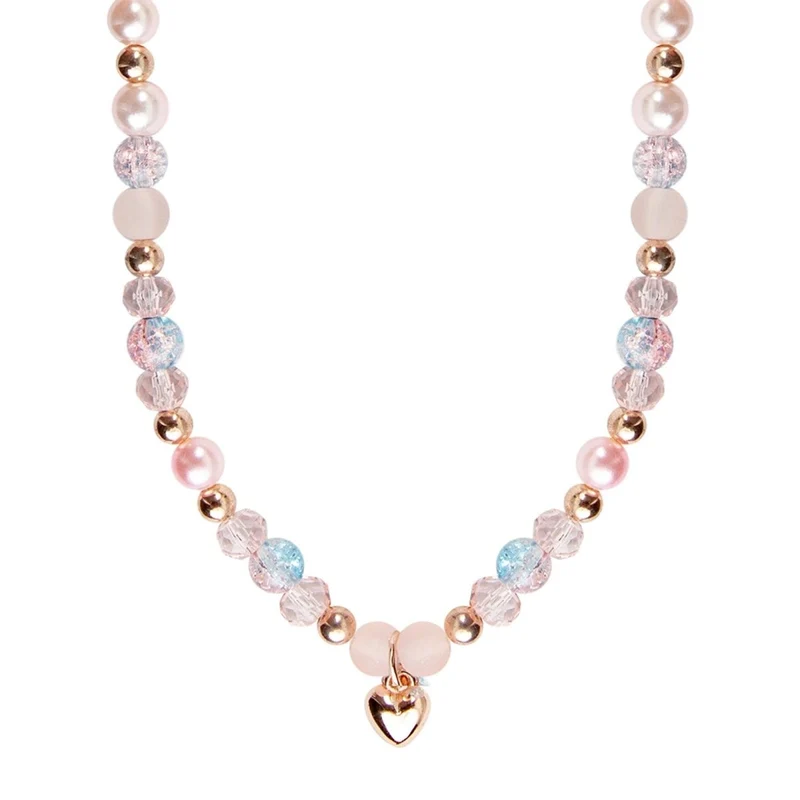 Boutique Sweet Heart Necklace for kids, 1 Count