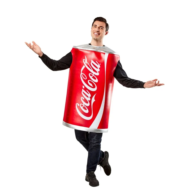Can of Coca-Cola Costume for Adults