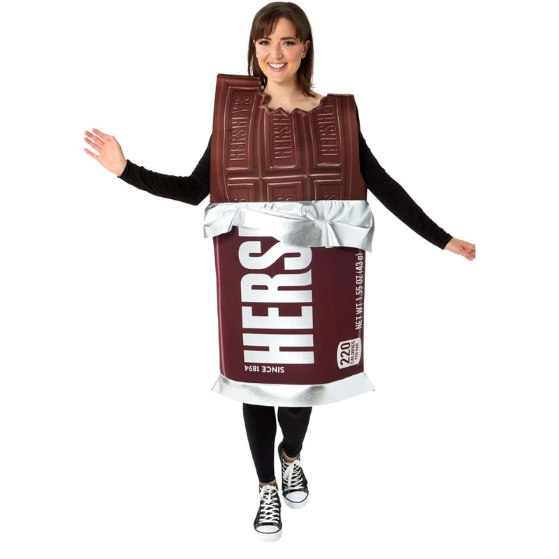 Hershey Chocolate Bar Costume for Adults