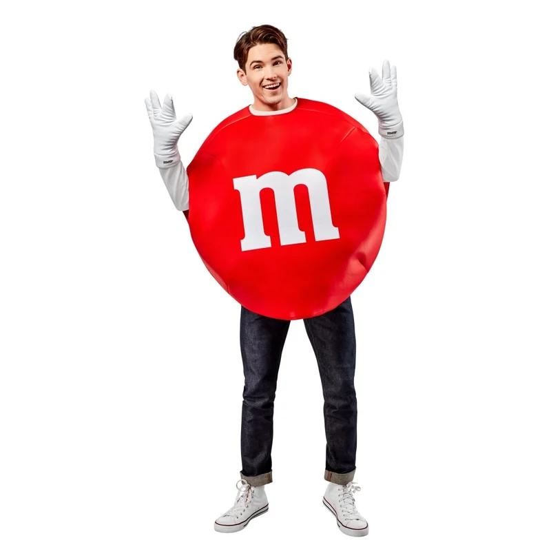 Red M&M Costume for Adults