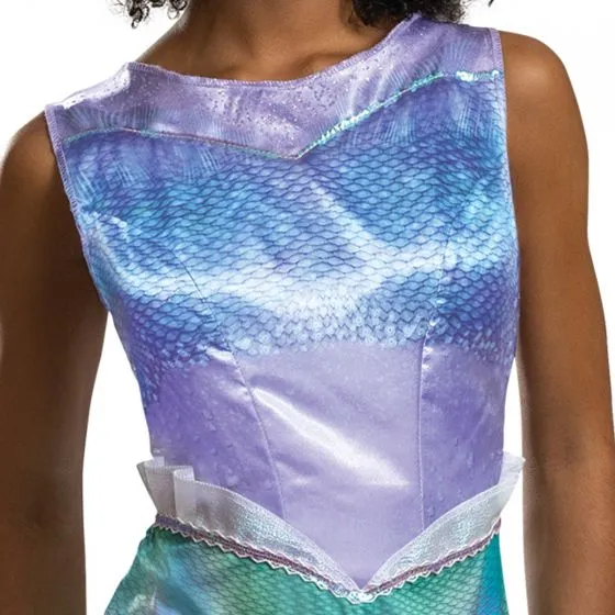 Disney Little Mermaid Ariel Dress Costume for Adults, Mermaid Dress