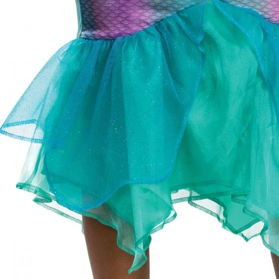 Disney Little Mermaid Ariel Dress Costume for Adults, Mermaid Dress