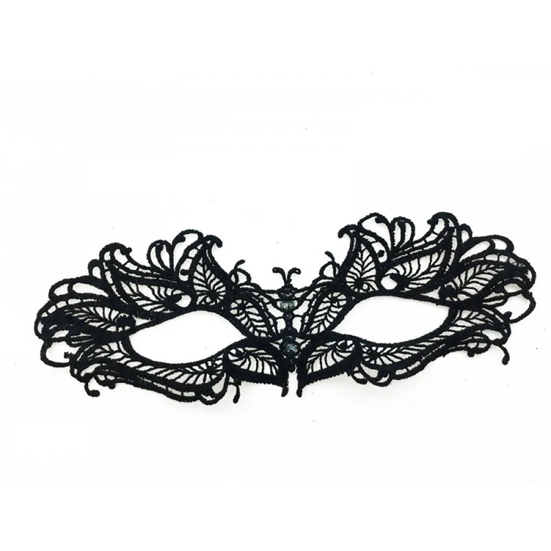 Brocade Mascarade Black Lace Eye mask , 1 Count